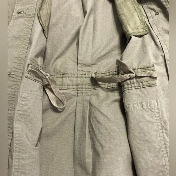 Eddie Bauer olive/army green ladies utility jacket size XL - Picture 8 of 8